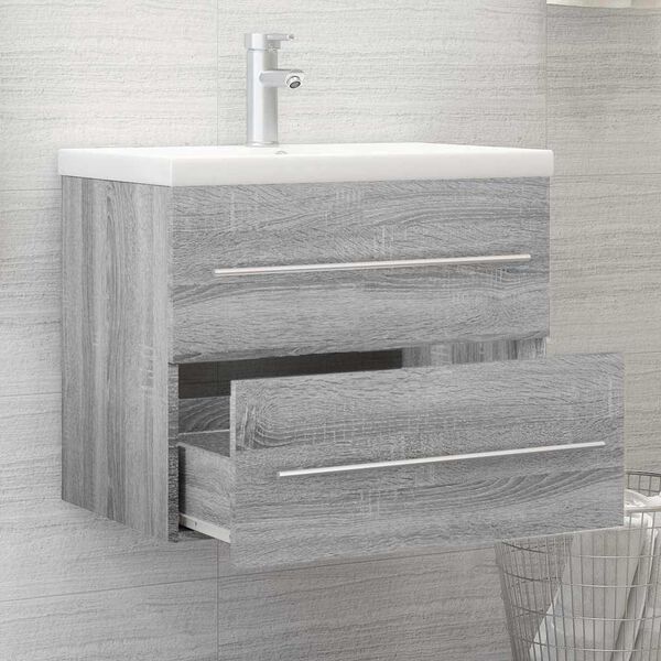Valamukapp, hall Sonoma tamm, 60 × 38,5 × 48 cm, tehispuit