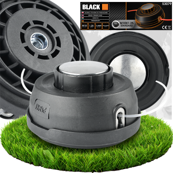 Easy-Load tamiilipea Black bensiintrimmeritele 53079 – 4 tk komplekt