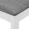 3-osaline söögitoakomplekt, MDF, valge