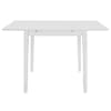 3-osaline söögitoakomplekt, MDF, valge