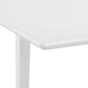 3-osaline söögitoakomplekt, MDF, valge
