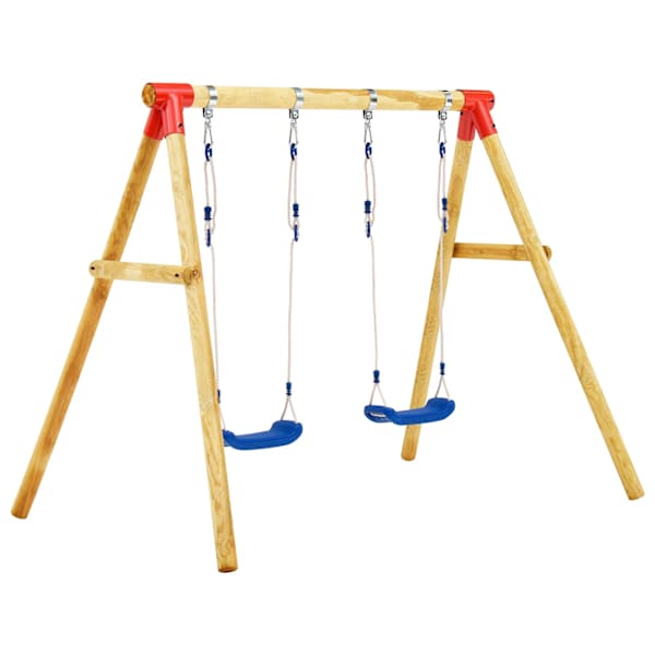 Kiigekomplekt 230 x 130 x 166 cm männipuidust, 230 × 130 × 166 cm – mudel 279062