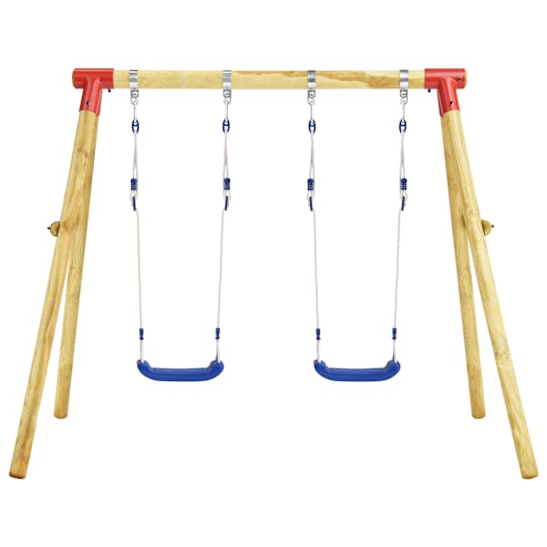 Kiigekomplekt 230 x 130 x 166 cm männipuidust, 230 × 130 × 166 cm – mudel 279062
