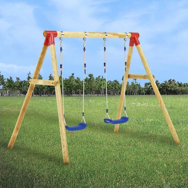 Kiigekomplekt 230 x 130 x 166 cm männipuidust, 230 × 130 × 166 cm – mudel 279062