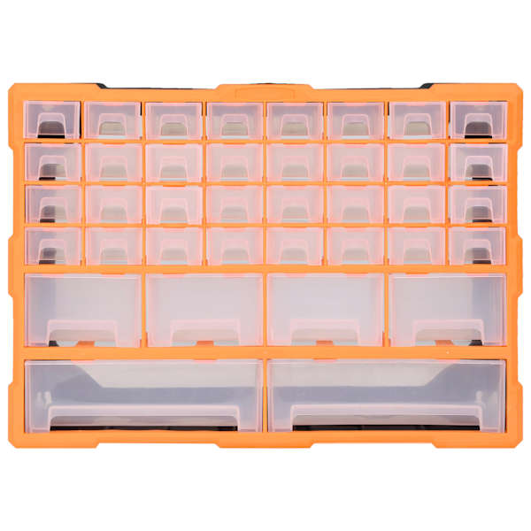 Mitme sahtliga organiseerija 38 sahtliga 52 × 16 × 37,5 cm