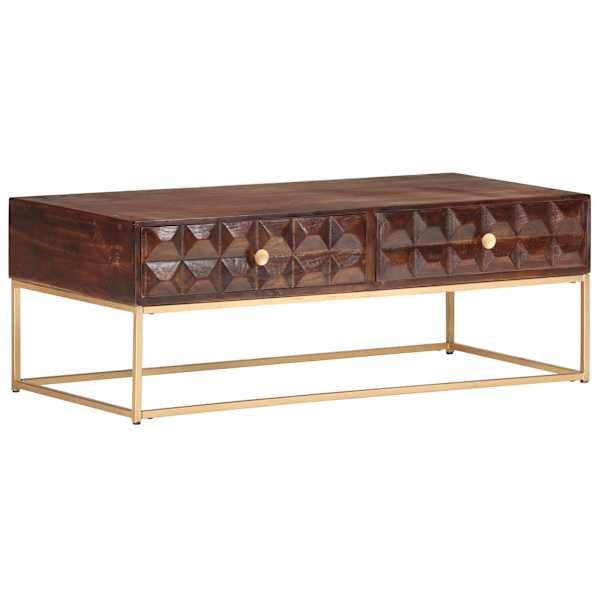 Kohvilaud 112 × 50 × 40 cm, toekast mangopuidust