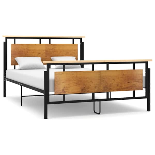 Voodiraam, 140 × 200 cm, metall — mudel 324872