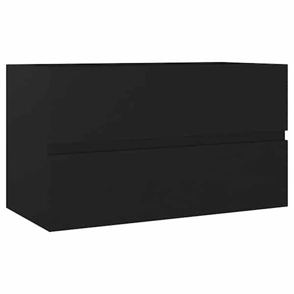Valamukapp, must, 80 × 38,5 × 45 cm, tehispuit