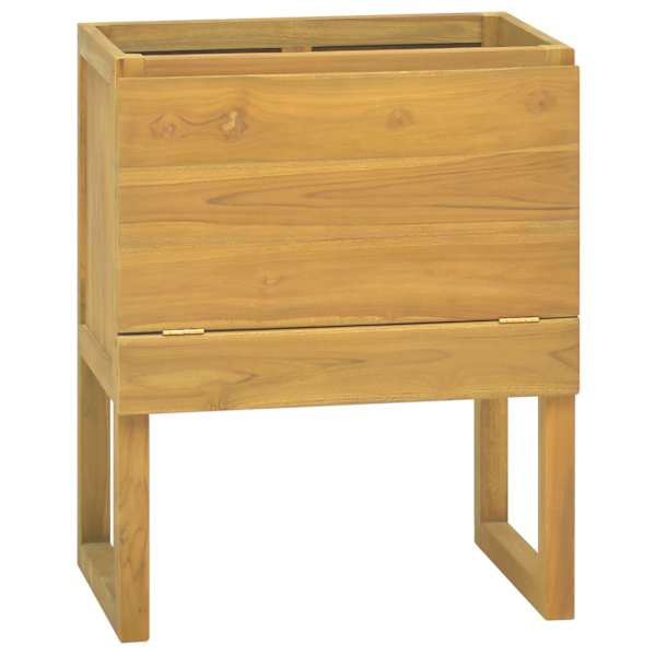 Vannitoakapp, 60 × 40 × 75 cm, tiikpuu