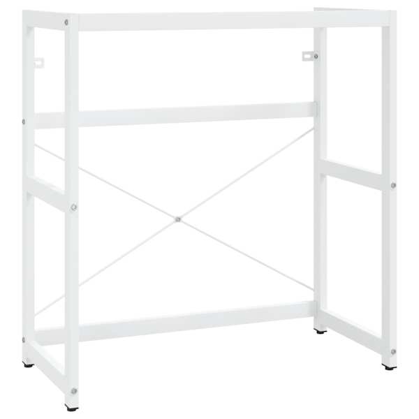 Vannitoa valamuraam, valge, 79 × 38 × 83 cm, raud