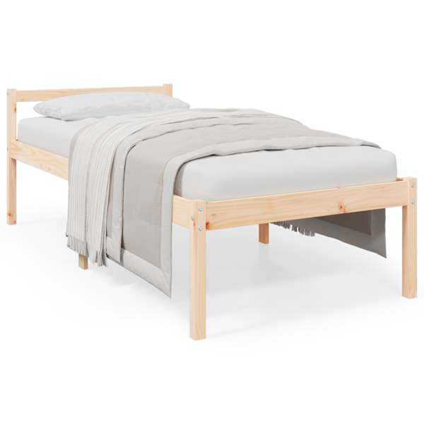 Voodiraam peatsiga, 75 × 190 cm — mudel 810574