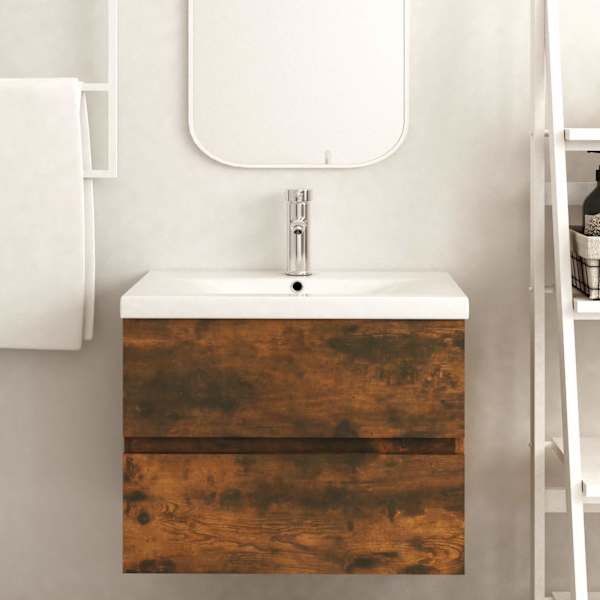 Valamukapp, suitsutatud tamm, 60 × 38,5 × 45 cm, tehispuit