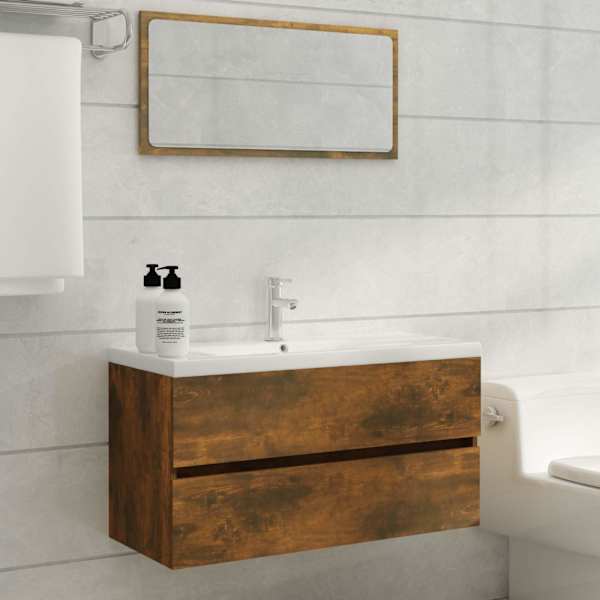 Valamukapp, suitsutatud tamm, 90 × 38,5 × 45 cm, tehispuit