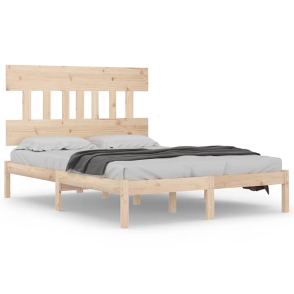 Voodiraam peatsiga, 140 × 190 cm — mudel 3104718
