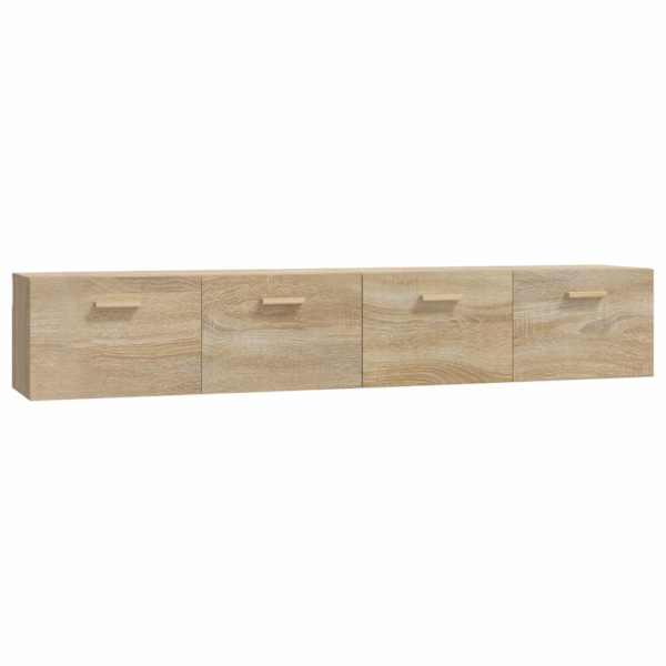 Seinakapid 2 tk, sonoma tamm,100 × 36,5 × 35 cm tehispuit