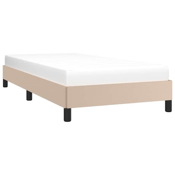 Voodiraam, cappuccino, 100 × 200 cm — mudel 346891