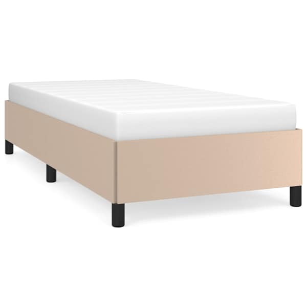 Voodiraam, cappuccino, 100 × 200 cm — mudel 347238
