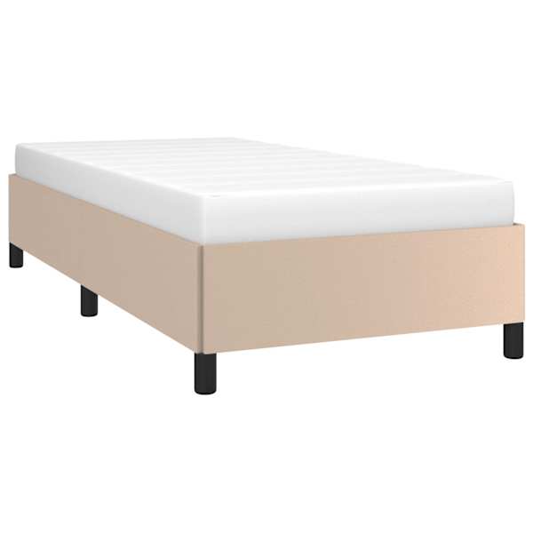 Voodiraam, cappuccino, 100 × 200 cm — mudel 347238