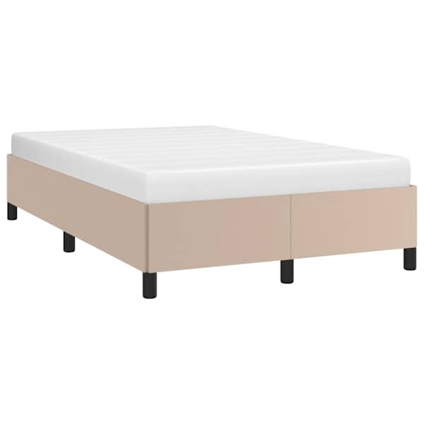 Voodiraam, cappuccino, 120 × 200 cm — mudel 347244