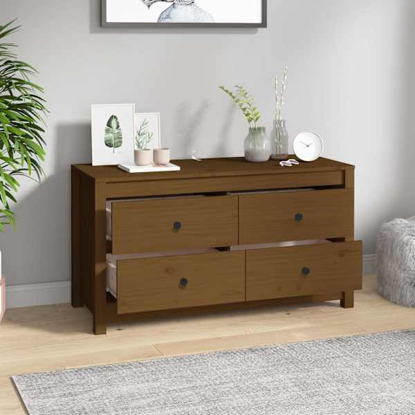 Lisakapp, meepruun, 100 × 40 × 54 cm, männipuit