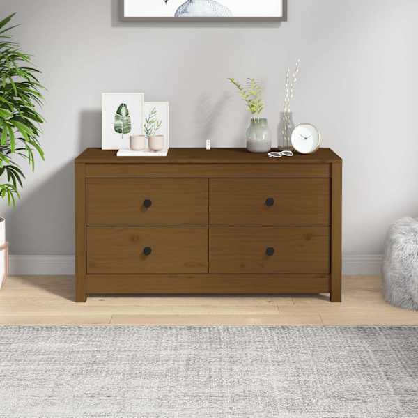 Lisakapp, meepruun, 100 × 40 × 54 cm, männipuit