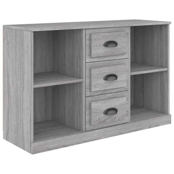 Puhvetkapp, hall Sonoma tamm, 104,5 × 35,5 × 67,5 cm, tehispuit