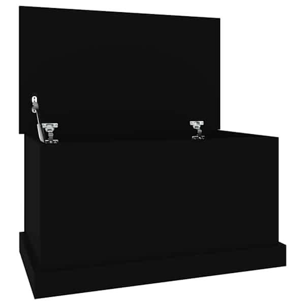 Hoiukast, must, 70 × 40 × 38 cm, tehispuit
