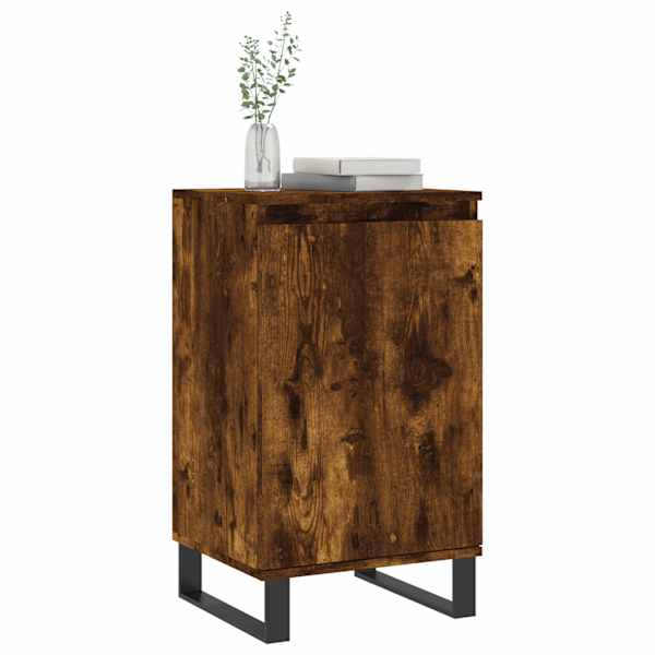 Puhvetkapid 2 tk, suitsutatud tamm, 40 × 35 × 70 cm, tehispuit