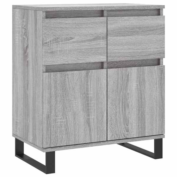 Puhvetkapp, hall Sonoma tamm, 60 × 35 × 70 cm, tehispuit