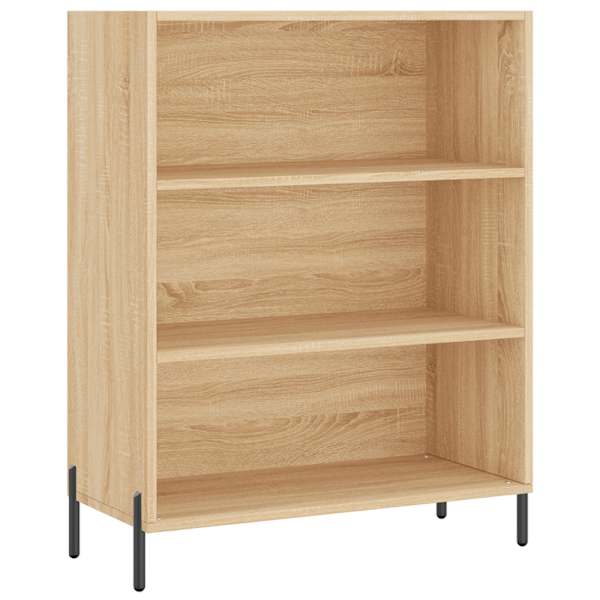 Kõrge kapp, Sonoma tamm, 69,5 × 32,5 × 180 cm, tehispuit