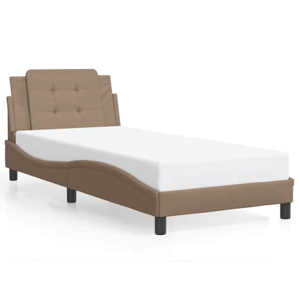 Voodiraam, cappuccino, 90 × 200 cm — mudel 3208160