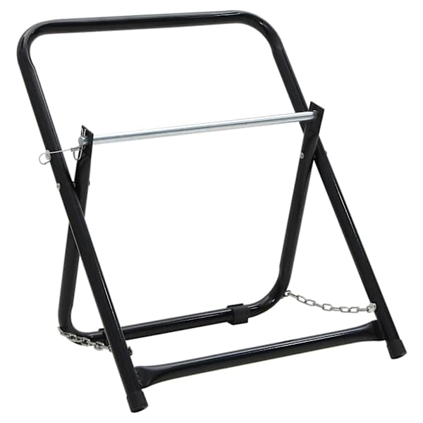 Kastmisvooliku alus, 48 cm, 45 kg, must, pulbervärvitud teras