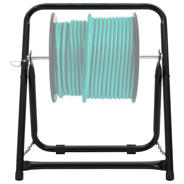 Kastmisvooliku alus, 48 cm, 45 kg, must, pulbervärvitud teras