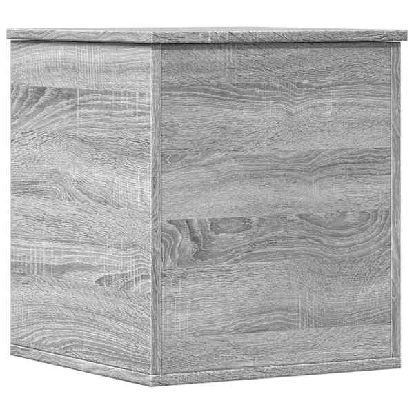 Hoiukast, hall Sonoma tamm, 40 × 42 × 46 cm, tehispuit