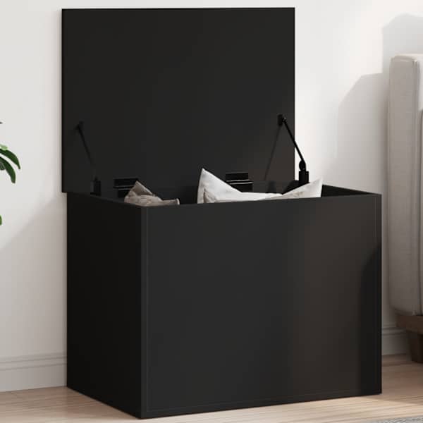 Hoiukast, must, 60 × 42 × 46 cm, tehispuit