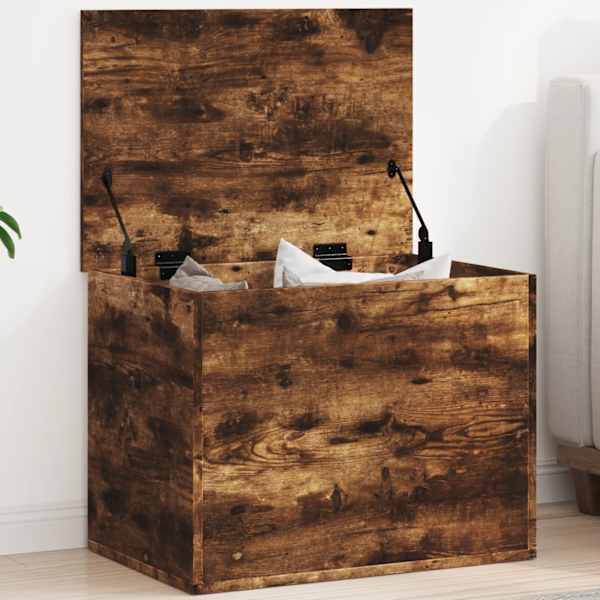 Hoiukast, suitsutatud tamm, 60 × 42 × 46 cm, tehispuit