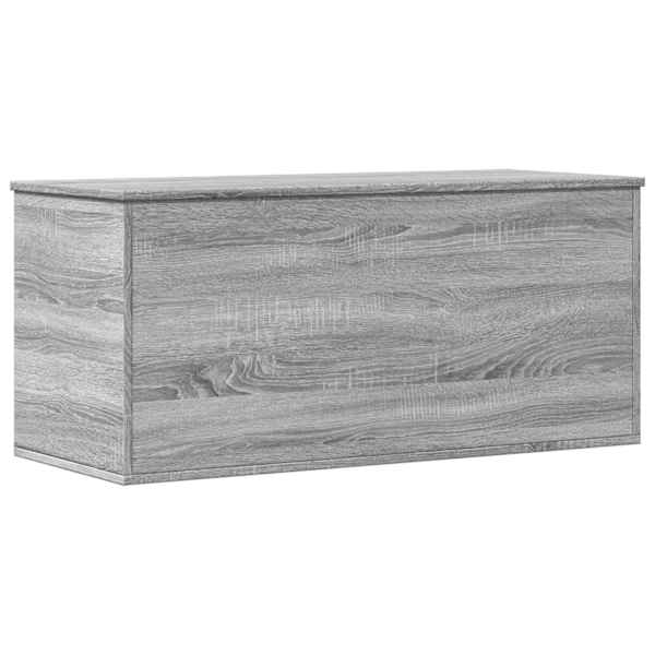 Hoiukast, hall Sonoma tamm, 100 × 42 × 46 cm, tehispuit
