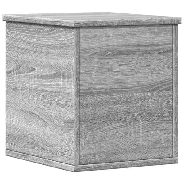 Hoiukast, hall Sonoma tamm, 30 × 35 × 35 cm, tehispuit