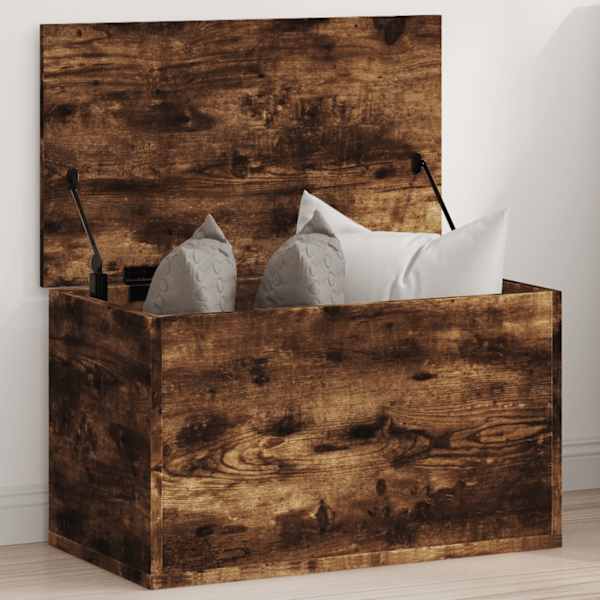 Hoiukast, suitsutatud tamm, 60 × 35 × 35 cm, tehispuit