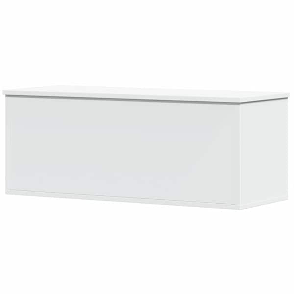 Hoiukast, valge, 90 × 35 × 35 cm, tehispuit