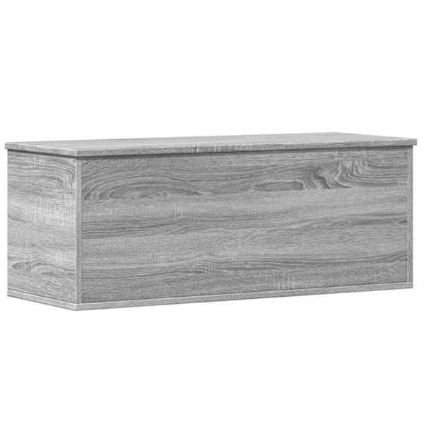 Hoiukast, hall Sonoma tamm, 90 × 35 × 35 cm, tehispuit