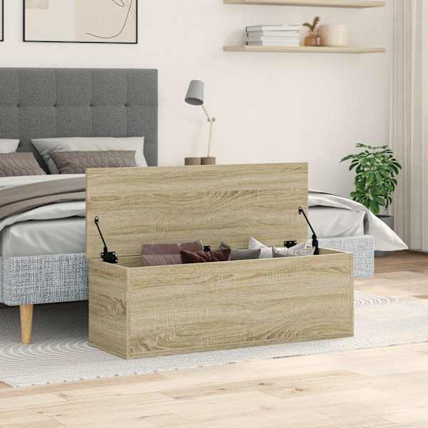 Hoiukast, Sonoma tamm, 102 × 35 × 35 cm, tehispuit