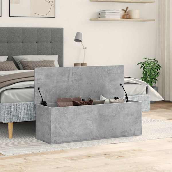 Hoiukast, betoonhall, 102 × 35 × 35 cm, tehispuit