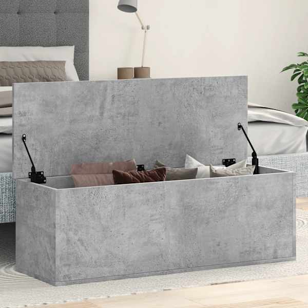 Hoiukast, betoonhall, 102 × 35 × 35 cm, tehispuit