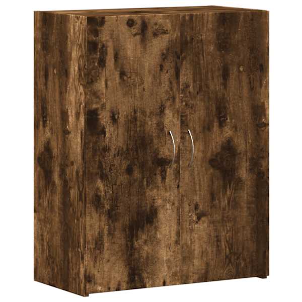 Dokumendikapp, suitsutatud tamm, 60 × 32 × 77,5 cm, tehispuit