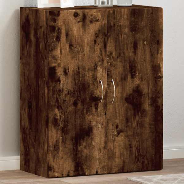 Dokumendikapp, suitsutatud tamm, 60 × 32 × 77,5 cm, tehispuit