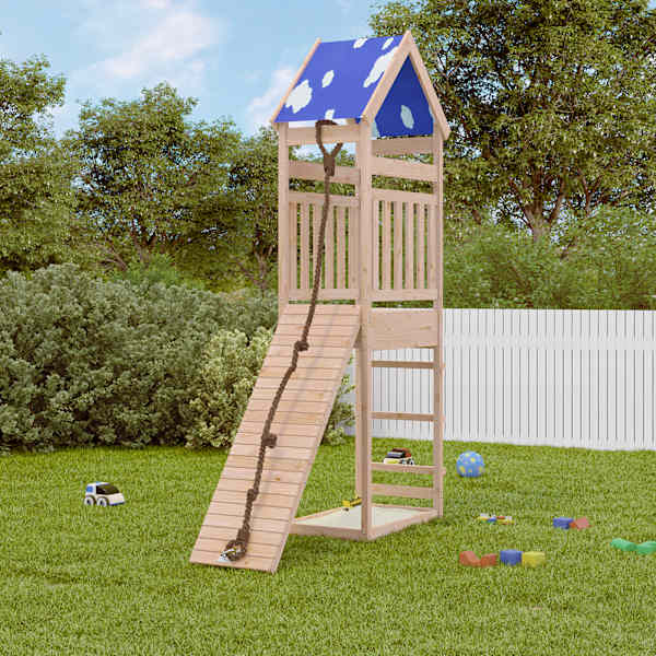 Õue mänguväljak, männipuit, 52,5 × 175 × 265 cm – mudel 3279025