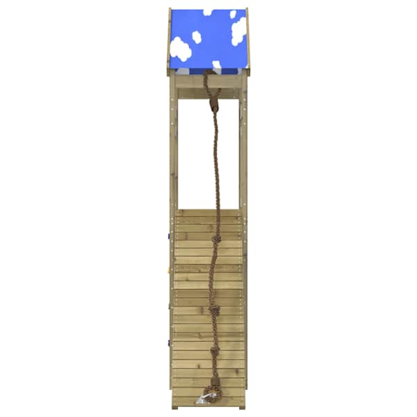 Õue mänguväljak, immutatud männipuit, 52,5 × 175 × 265 cm – mudel 3279048