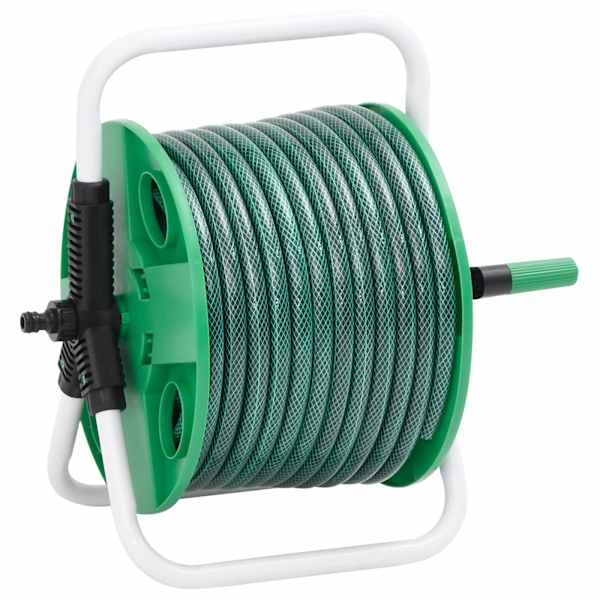Vabalt seisev voolikurull liitmikukomplektiga, 0,5" 20 m pvc