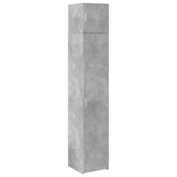 Kitsas hoiukapp, betoonhall, 40 × 42,5 × 225 cm, tehispuit
